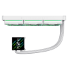 Gamemax | CPU Liquid cooler | HAILSTORM 360 LCD | White