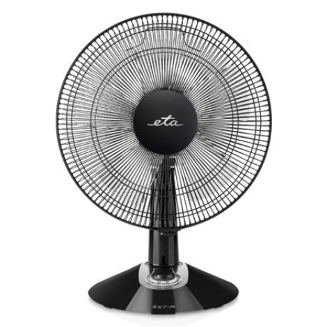ETA | Zefir ETA160790010 | Table Fan | Black | Diameter 30 cm | Number of speeds 3 | Oscillation | 45 W