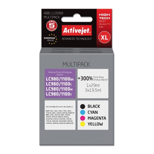 Activejet ABB-1100NX Ink cartridge (replacement for ...