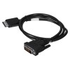 Lanberg CA-DPDV-10CU-0010-BK video cable adapter 1 m DisplayPort DVI-D Black
