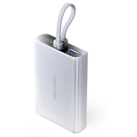 POWER BANK USB 10000MAH 22.5W/GRAY FHZM0 VENTION