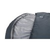 Outwell Campion Lux Double Left-Zipper Sleeping Bag for Couples, Grey | Outwell