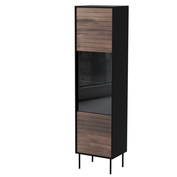 Cama CORTINA display cabinet 53x40x182 black
