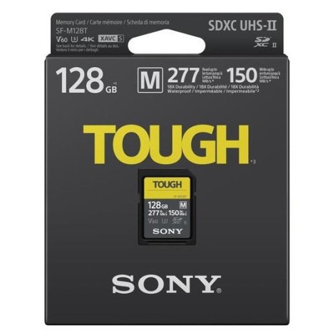 Sony | Tough Memory Card | UHS-II | 128 GB | SDXC | Flash memory class 10