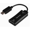 I/O ADAPTER HDMI TO DP/BLACK A-HDMIF30-DPM-01 GEMBIRD