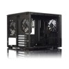 Fractal Design | NODE 804 | Side window | 2 - USB 3.0Audio in/outPower button with LED (white)HDD activity LED (white) | Black | Micro ATX | Power supply included No