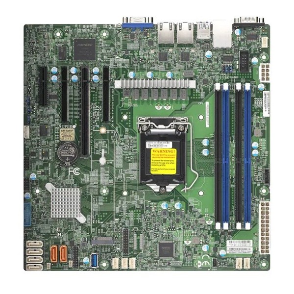 Motherboard SUPERMICRO X12STL-F Intel Xeon E-2300 ...