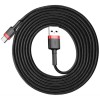 Baseus Cafule USB cable 2 m USB A USB C Black, Red