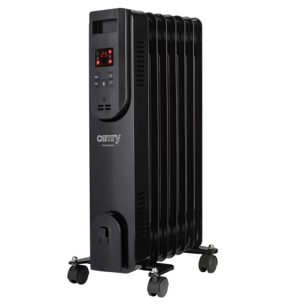 Electric oil heater with remote control ...