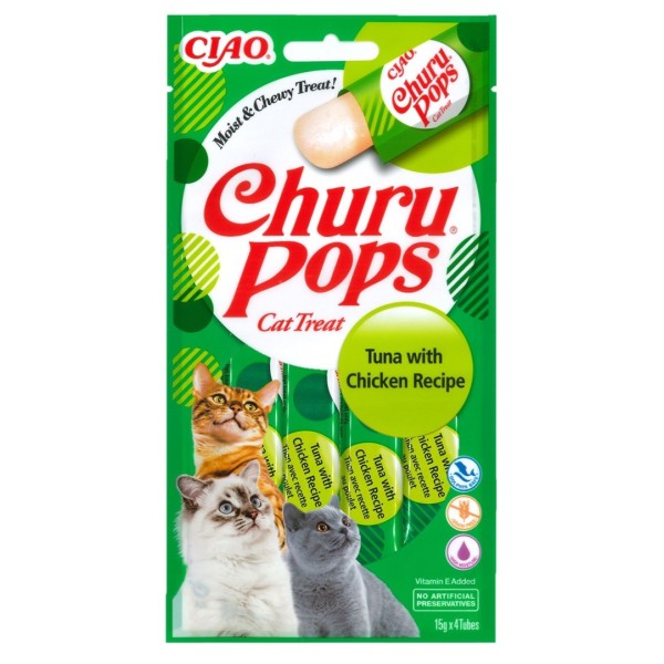INABA Cat Churu Pops Tuna with ...