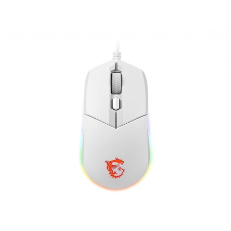 MOUSE USB OPTICAL GAMING/CLUTCH GM11 WHITE MSI