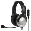 Koss | Gaming headphones | SB45 USB | Wired | On-Ear | Microphone | Noise canceling | Silver/Black