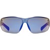 Okulary rowerowe UVEX Equate, black/blue matt/mirror blue
