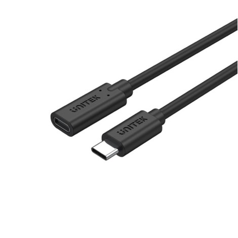 UNITEK C14086BK-1.5M USB cable USB 3.2 Gen 2 (3.1 Gen 2) USB C Black