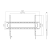 Sunne Wall mount | 60-120-LP Heavy-duty Fixed TV Wall Mount | 60-120 