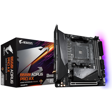 Gigabyte B550I AORUS PRO AX motherboard AMD B550 AM4 socket Mini-ITX
