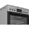 BEKO Cooker | FBMA61330GXDT | Hob type Gas | Oven type Electric | Stainless Steel | Width 60 cm | Grilling | LED | Depth 60 cm | 72 L