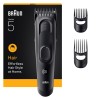 Braun Hair Clipper | HC5530 Series 5 | Cordless | Number of length steps 17 | Black
