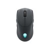 Dell | Gaming Mouse | Alienware AW720M | Wired/Wireless | Wired - USB Type A | Black