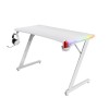 COMPUTER DESK GXT 709W LUMINUS/WHITE 25328 TRUST