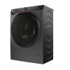 Hoover Washing Machine | H7W4 49MBCR-S | Energy efficiency class A | Front loading | Washing capacity 9 kg | 1400 RPM | Depth 51 cm | Width 60 cm | Digit | Steam function | Wi-Fi | Black