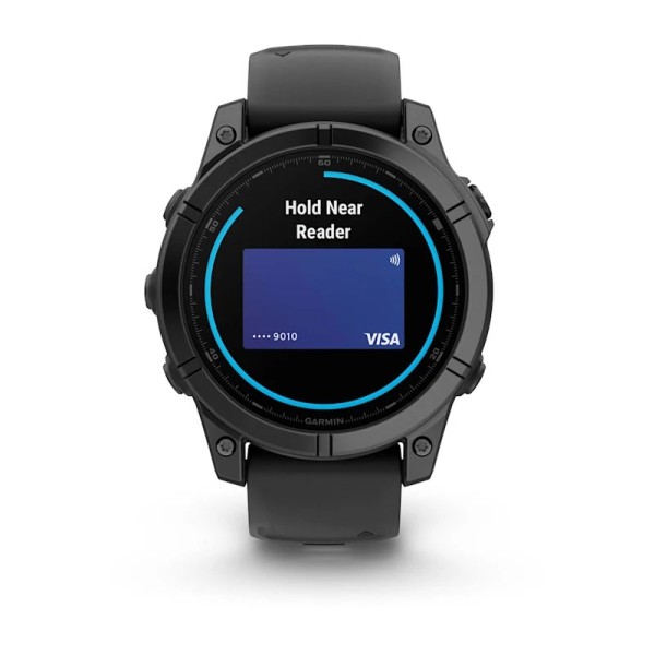 Garmin Fenix E stainless Steel slate ...