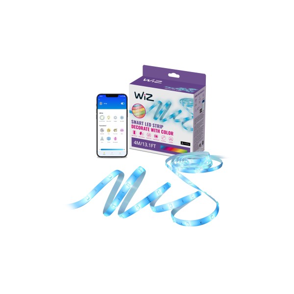 WiZ Smart WiFi RGB LED strip, ...