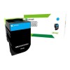 Lexmark 80C2HCE | 802HCE Cyan High Yield Corporate Cartridge (3k) | Cartridge | Cyan