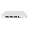 MikroTik | CRS328-24P-4S+RM Gigabit Ethernet POE/POE+ router/switch | Managed L3 | Rackmountable | Gigabit Ethernet (copper) ports quantity 24x 1GbE | SFP+ ports quantity 4x SFP+ | PoE/Poe+ ports quantity 24 | Power supply type Single | 12 month(s)