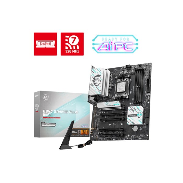 MSI B840 GAMING PLUS WIFI motherboard ...