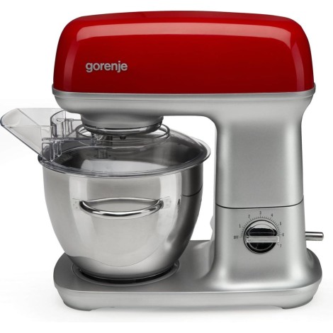 Gorenje Kitchen machine MMC1000RLR	 Number of speeds 7 1000 W Bowl capacity 4.5 L Meat mincer Stainless Steel/Red