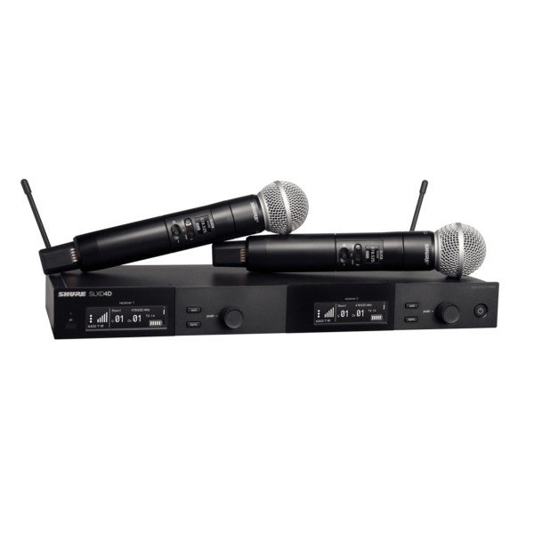 Shure SLXD24DE/SM58-G59 - dual digital wireless ...