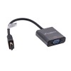 Lanberg AD-0017-BK video cable adapter 0.2 m VGA (D-Sub) HDMI Type A (Standard) Black