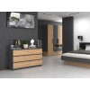 Topeshop M6 140 ANT/ART KPL chest of drawers