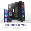 NZXT PC case H9 Flow RGB 2025 black