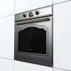 Gorenje Oven | BOS67372CLB | 77 L | Electric | AquaClean | Mechanical control | Steam function | Height 59.5 cm | Width 59.5 cm | Black