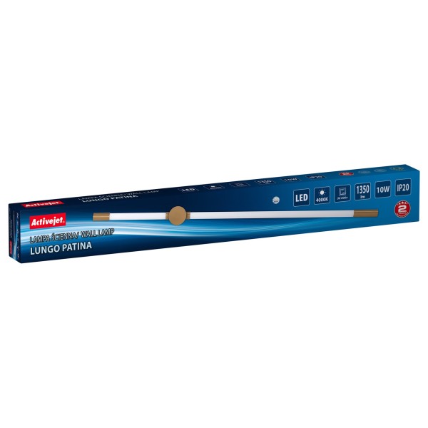 Activejet LED wall lamp AJE-LUNGO Patina