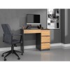 Desk MIJAS RIGHT 98x51x76 cm Anthracite/Artisan