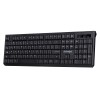 Activejet K-3911W Keyboard wireless black with 1x 1.5V AAA battery