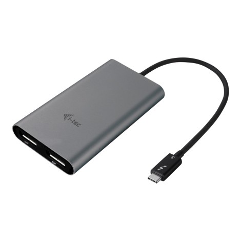 I-TEC THUNDERBOLT3 Dual DP Video Adapter