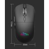 Wireless 2-in-1 Mouse (BT/RF) SILENT & RECHARGE MT1124