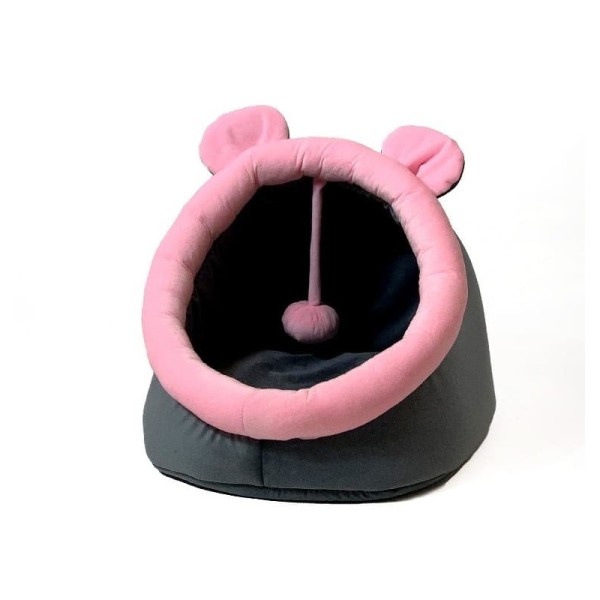 GO GIFT cat bed - graphite-pink ...