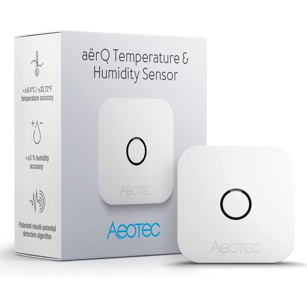 Aeotec aërQ Temperature & Humidity Sensor, ...