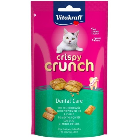 VITAKRAFT Crispy Crunch Dental przysmak kot 60g