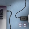 AXAGON BUCM3-CM10AB SPEED cable USB-C <->USB-C, 1m, USB 3.2 Gen 1, PD 60W 3A, ALU, braid
