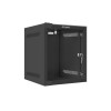 LANBERG WALL-MOUNTED RACK CABINET 10" 6U (280X310, BLACK)