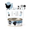 3COTY Turkey with chicken For kittens - wet cat food - 80g
