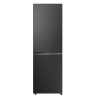 Candy Refrigerator | CNCQ2T618EB | Energy efficiency class E | Free standing | Combi | Height 185 cm | No Frost system | Fridge net capacity 235 L | Freezer net capacity 120 L | 38 dB | Black