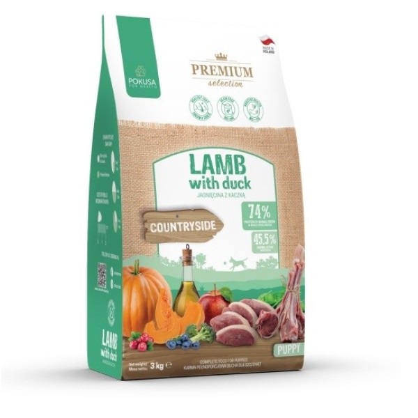 POKUSA Premium Selection Puppy Lamb with ...