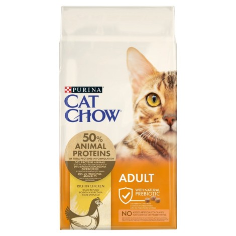 Purina CAT CHOW Adult - Chicken, Turkey - Dry food for cats - 15 kg